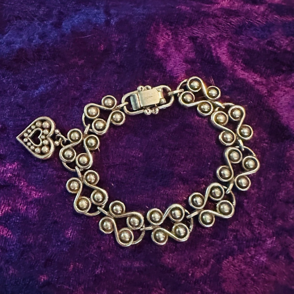 Retired Brighton Taos Heart Bracelet